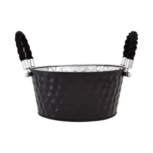 Interiors by Premier Miressa Large Black Party Bucket