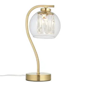 Harbour Studio Mallorie Satin Gold Table lamp