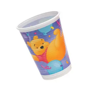 Winnie the Pooh Piglet Party Cup (Pack of 10) Multicoloured (One Size)