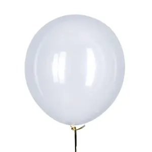 Globos Latex Balloons (Pack of 100) Transparent (One Size)