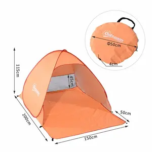 Kitt 2 Person Tent Orange