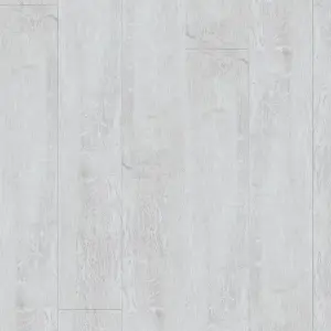 GoodHome Mambo Gladstone White Natural Wood effect Synchronic Click vinyl Plank Sample