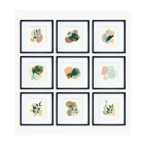 nielsen 9 Piece Picture Frame Set for Gallery Wall - Black