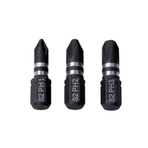 Erbauer Mixed Screwdriver bits (L)25mm, 3 pieces - SDR95309