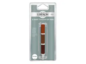 Liberon 3 Part Touch-Up Pen Mahogany