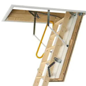 TB Davies LuxFold 3-Section Timber Loft Ladder (2.8m)