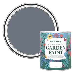 Rust-Oleum Marine Grey Matt Garden Paint 750ml