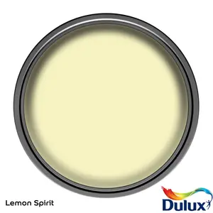 Dulux Light + Space Lemon Spirit Matt Wall paint, 2.5L