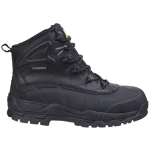 Amblers FS430 Hybrid Waterproof Safety Work Boots Black (Sizes 4-14)