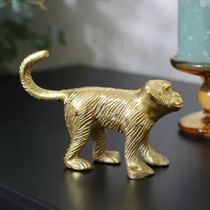 Melody Maison Gold Monkey Wall Hook