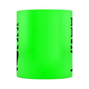 Grindstore Normal People Scare Me Neon Mug Green/Black (One Size)