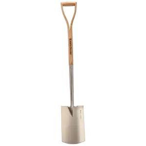 Kent & Stowe Garden Tools Metal Rounded Digging Spade (L) 1100mm x (W) 180mm