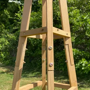 Wooden Garden Obelisk for Climbing Plants (1.5m)