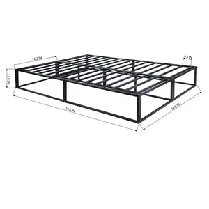 Laurent Bed Frame Black / 135 x 190cm