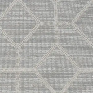 Boutique Asscher Beige Geometric Textured Wallpaper