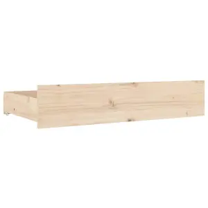 Berkfield Bed Frame with Drawers 150x200 cm 5FT King Size