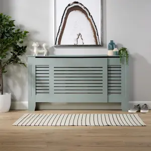 Home Source York Extending Radiator Cover Grey