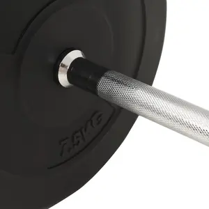 Barbell Set Fitness Gym Essential 30 kg