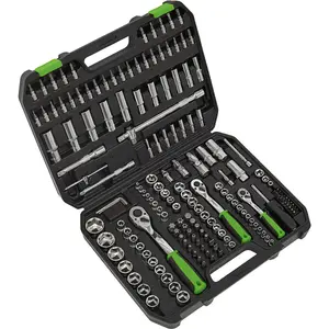 171-Piece Premium Socket and Ratchet Handle Set for Professionals