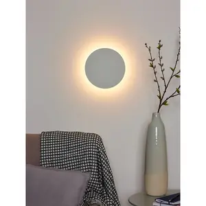 Lucide Eklyps Led Modern Wall Light 25cm - LED - 1x8W 3000K - White