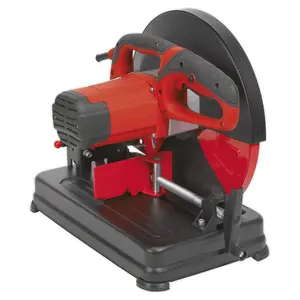 Sealey Cut-Off Saw 355mm 230v Abrasive Disc Portable Trigger Operated SM355D