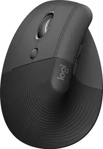 Logitech Lift Left Vertical Ergonomic Mouse, Left-Handed, Wireless, Bluetooth Or Logi Bolt USB, Quiet Clicks, 4 Buttons, Compatible With Windows