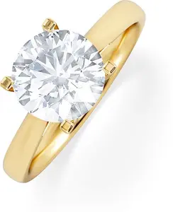 2 Carat Diamond Engagement Ring Grace Lab F/Vs1 Igi Certified 18K Gold