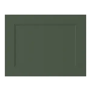 GoodHome Artemisia Matt dark green Shaker Appliance Cabinet door (W)600mm (H)453mm (T)18mm