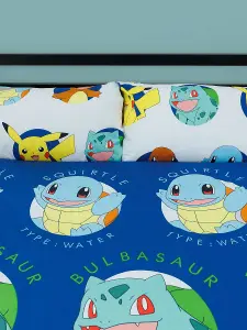 Pokemon Gotta Double Rotary Duvet and Pillowcase Set