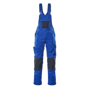 Mascot Unique Augsburg Bib & Brace - Royal/Dark Navy Blue   (36.5) (Leg Length - Long)