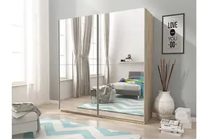 Maya 08 Sliding Wardrobe Sleek Space Saving Storage with Modern Flair