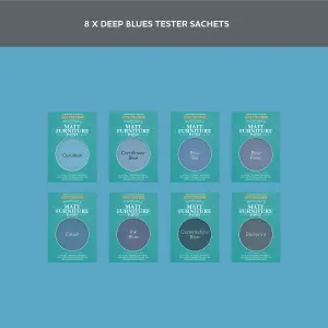 Rust-Oleum Blue Matt Furniture Paint Tester Samples - 10ml