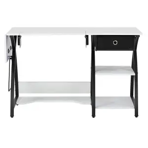 Comet Sewing Desk with Drawer and Shelf 144 x 60 x 76 cm - Sew Ready 13333