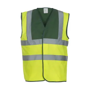 Yoko Adults Unisex Two Tone Cl 1 Reflective Jacket