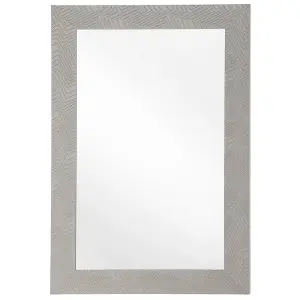 Beliani Retro Wall Mirror NEVEZ Grey