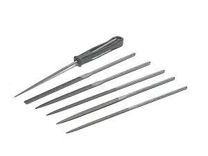 Bahco - Needle File Set of 6 Cut 2 Smooth 2-470-16-2-0 160mm (6.2in)