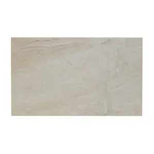 Troy Haver Chalk Matt Travertine Stone effect Ceramic Indoor Wall & floor Tile, Pack of 6, (L)300mm (W)600mm