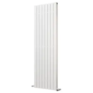 Ximax Vertirad Duplex Deluxe HWDX18045W White Horizontal or vertical Designer 4767BTU Radiator, (W)445mm x (H)1800mm