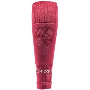 ADULT SIZE 7-12 Pro Footless Sleeve Football Socks - MAROON - Stretch Fit