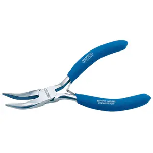 Draper 125mm Carbon Steel Bent Nose Pliers 60742