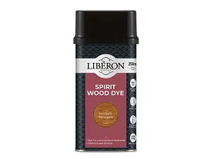 Liberon Georgian Mahogany Wood Dye 250ml for Stunning Wood Finishes