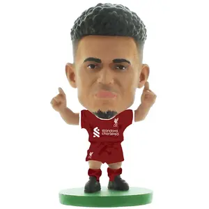 Liverpool FC Luis Diaz 2024 SoccerStarz Football Figurine Maroon/White/Green (One Size)