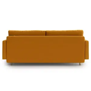 Jacquelyn 4 Seater Velvet Made to Order Sleeper Riviera Golden