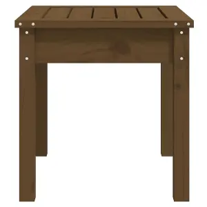 Berkfield Garden Bench Honey Brown 50x44x45 cm Solid Wood Pine