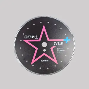 STAR+ 300mm Sintered Diamond Tile Blade