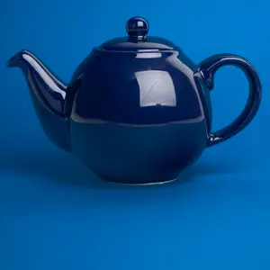 London Pottery Globe Solid Colour Teapot Black / 0.9 L