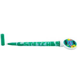 Lilo & Stitch Stitch Pen And Topper Jade Green (One Size)