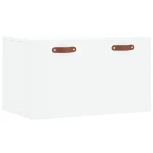 Berkfield Wall Cabinet White 60x36.5x35 cm Engineered Wood