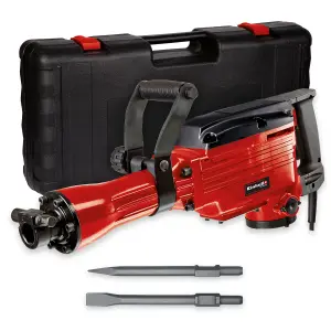 Einhell Demolition Hammer 43J 1600W SDS-Hex Chuck Includes Chisels & Carry Case TC-DH 43