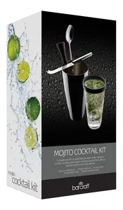 BarCraft 4 Piece Mojito Cocktail Set